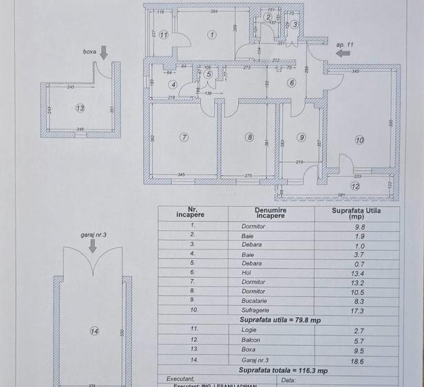 Tomis 1 Flămânda 4 Camere | Garaj în Bloc  Boxă  Proprietate Unică - 1