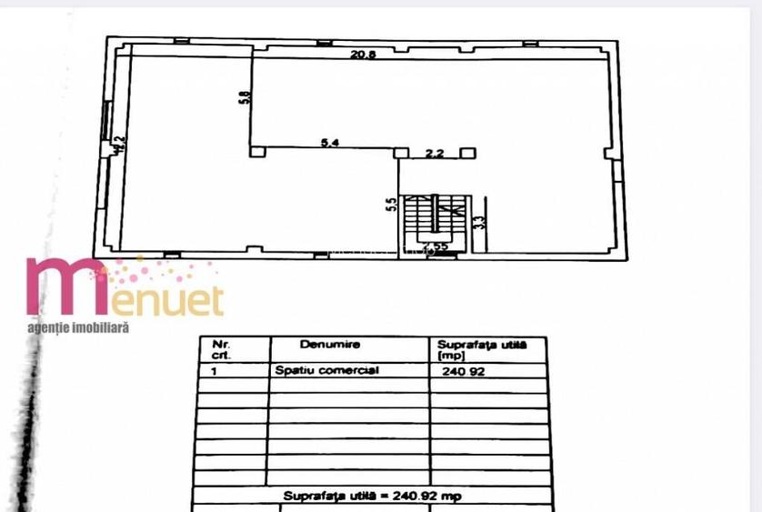 Spatiu comercial,zona E3,240 mp Spatiu comercial,zona E3,240 mp