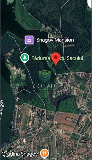 Oportunitate-Teren Snagov cu Deschidere Directa Lac si Padure 12.135mp - 2