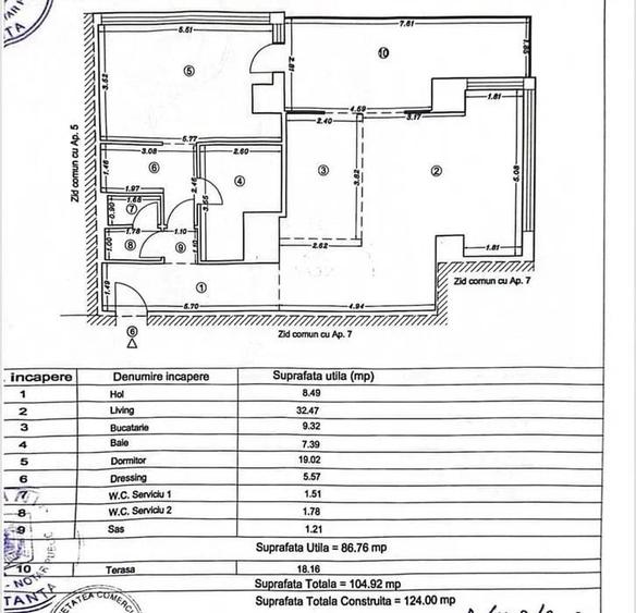 Apartament 2 camere zona Faleza Nord(vedere superba catre mare) - 12