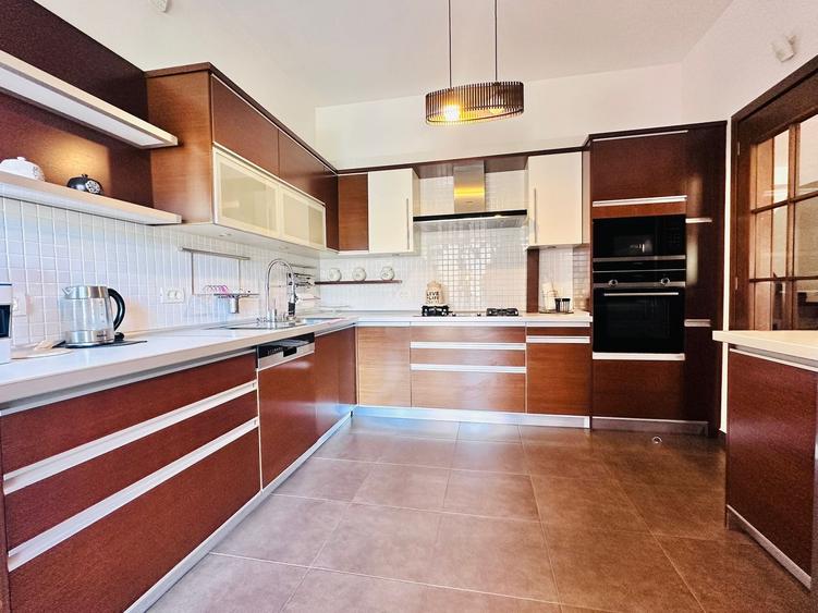 PIPERA || AISB - INCHIRIERE  vila mobilata in complex cu piscina - 7