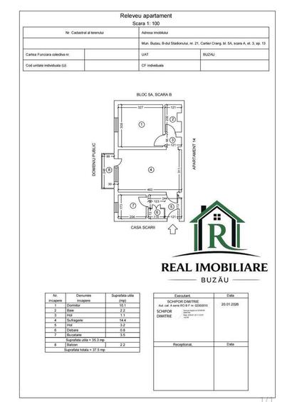 Apartament 2 camere bd. Stadionului ! - 2