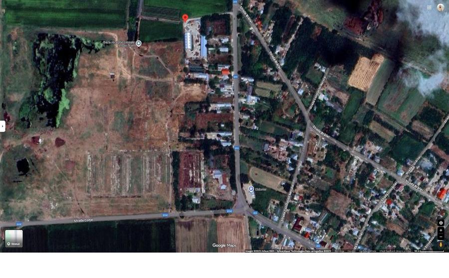 Baza de cereale in functiune , 4500 mp intravilan + 2 depozite (aprox 1000mp) - 12