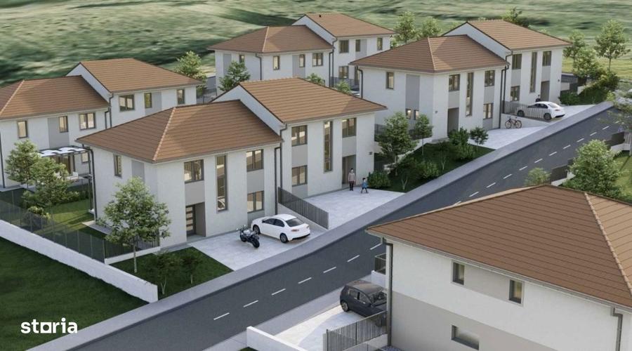 Duplex NZEB 4 CAM, SU 123.27 MP, TEREN 566 mp in CHINTENI - 2