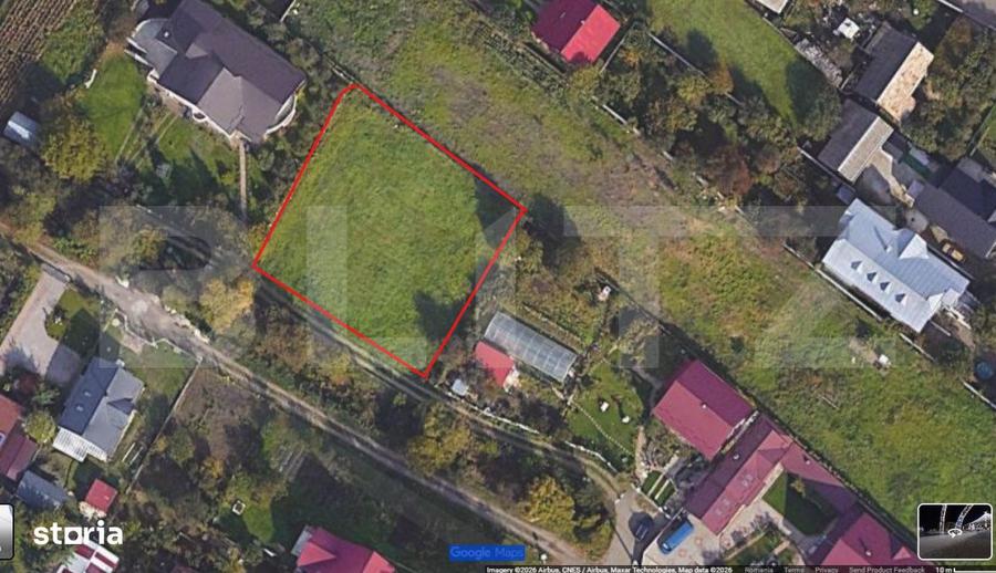 Teren intravilan 1.227 mp | Deschidere 40 ml | ?cheia - 1
