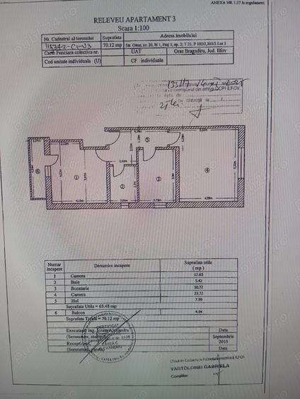 Vand apartament doua camere de 70 mp Bragadiru Ilfov - 5