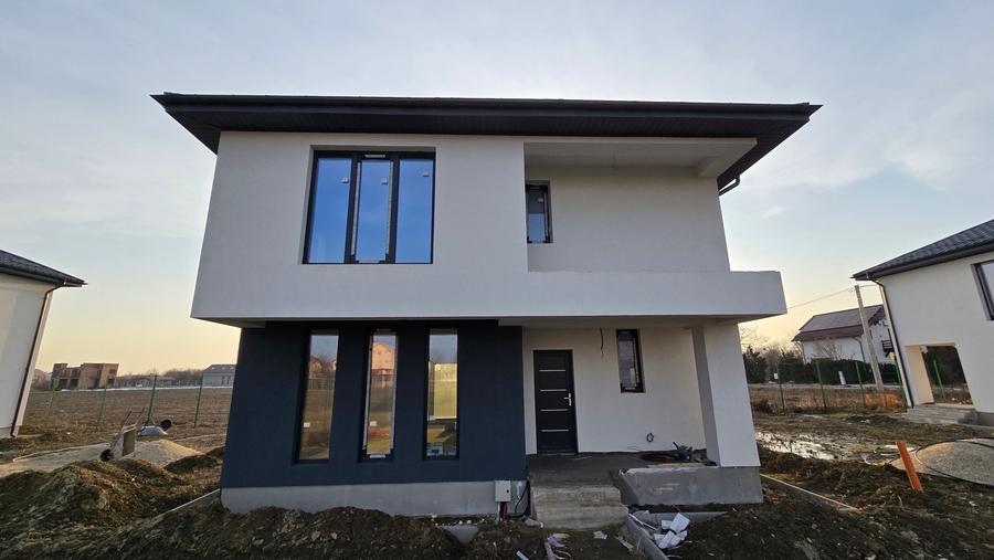 Casă nouă 4 camere Bolintin Vale – încălzire în pardoseală, teren 320 mp, terasă - 3