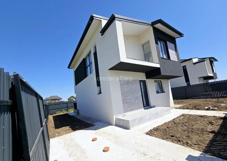 Vila individuala - 4 camere - 2 bai - pod - beci- incalzire pardoseala