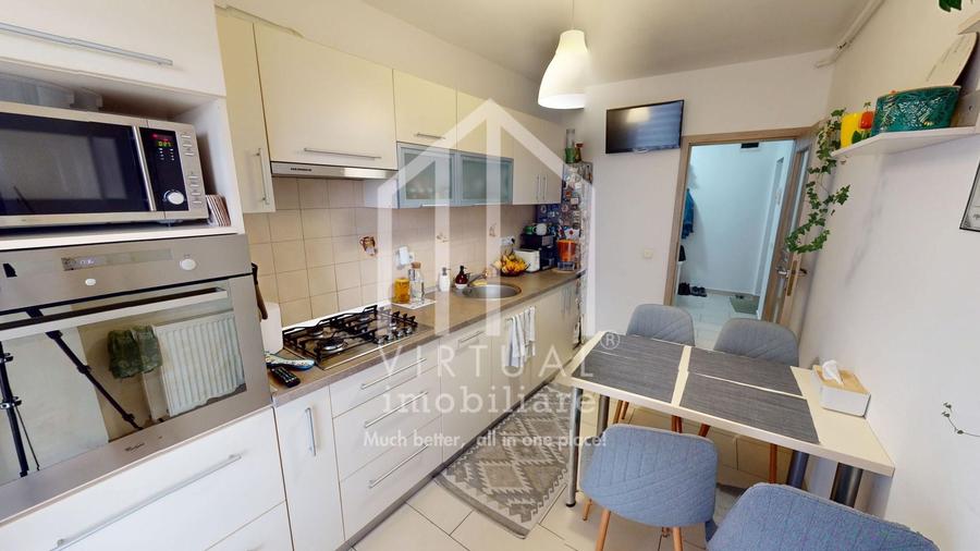 Apartament cu 3 camere, 74mp utili+2 balcoane, etaj 2/4, zona Turnisor - 1