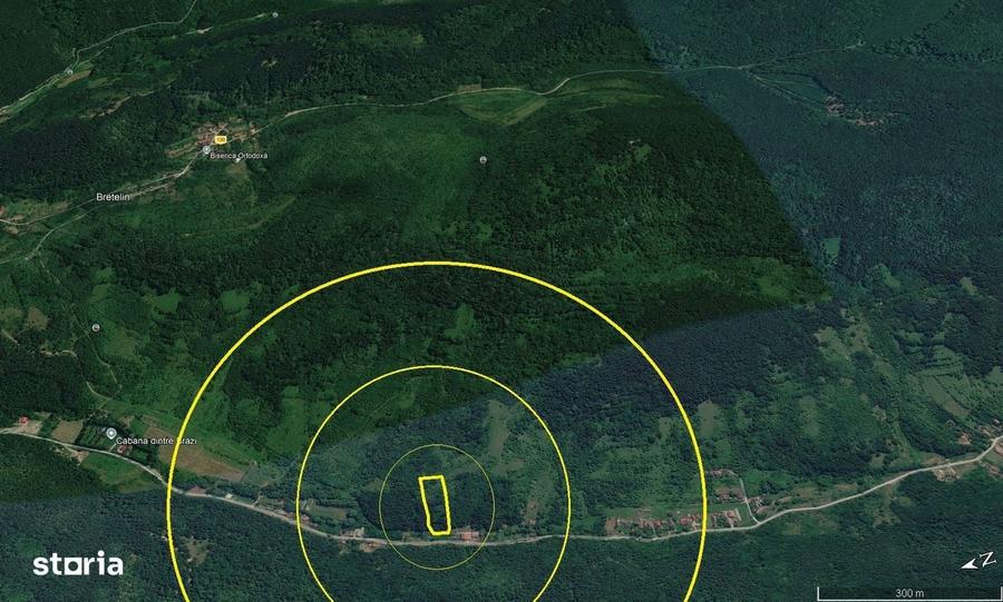 1.413mp extravilan Valea Vetelului zona retrasa - 3