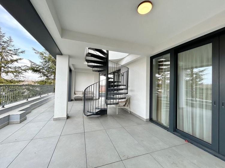 Penthouse 4 camere  | terasa | imobil de lux | zona Baneasa-Iancu Nicolae | - 2
