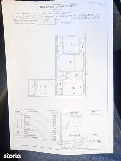 Apartament 3 camere, et. 3, zona Orion, Piatra Neamt - 4