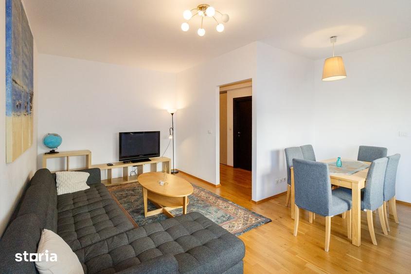 Apartament cu 3 camere, mobilat în Băneasa — fotografia 1