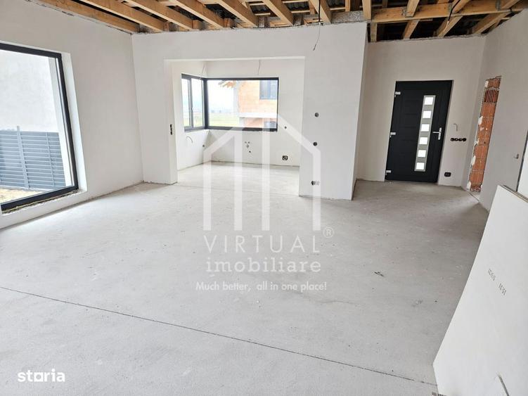 Casa individuala pe un singur nivel - 120 mp, teren 390 mp - 8