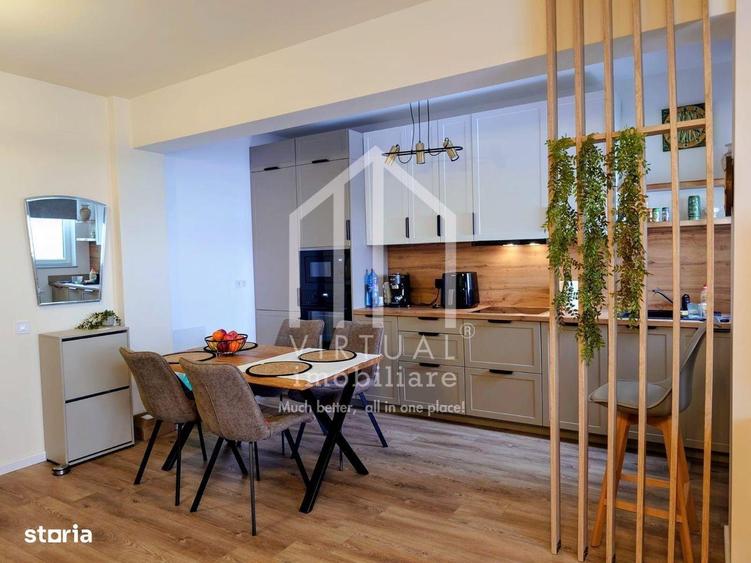 Apartament cu 2 camere, 60mp utili+balcon, bloc cu lift, parcare - 2