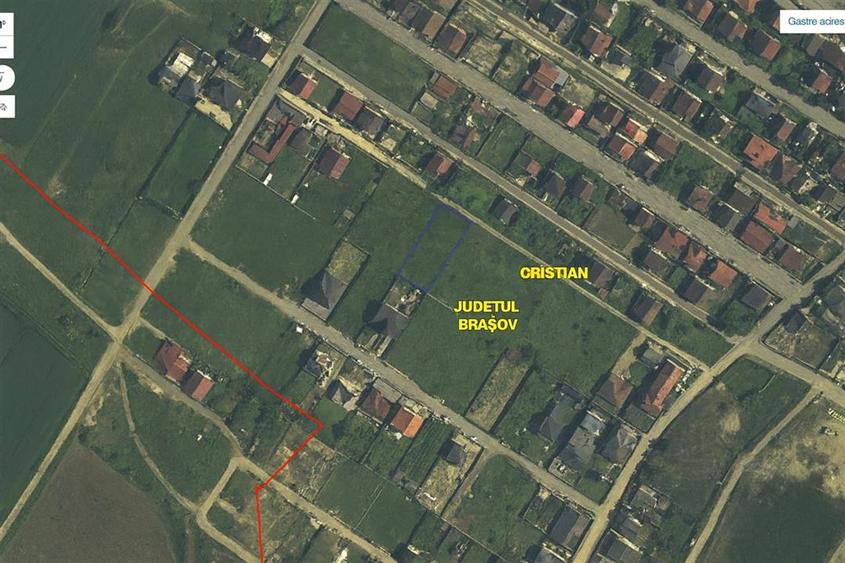 Teren intravilan Cristian 1000 mp - 1