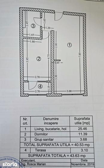 2 camere Studio centrala parcare subterana| Pet friendly|comision ZERO - 1