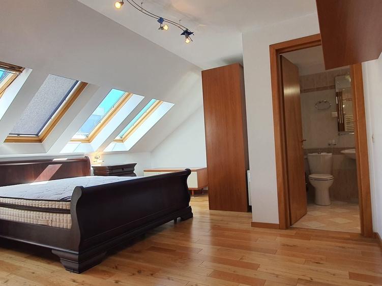 Penthouse cu 3 camere decomandat, mobilat în Domenii