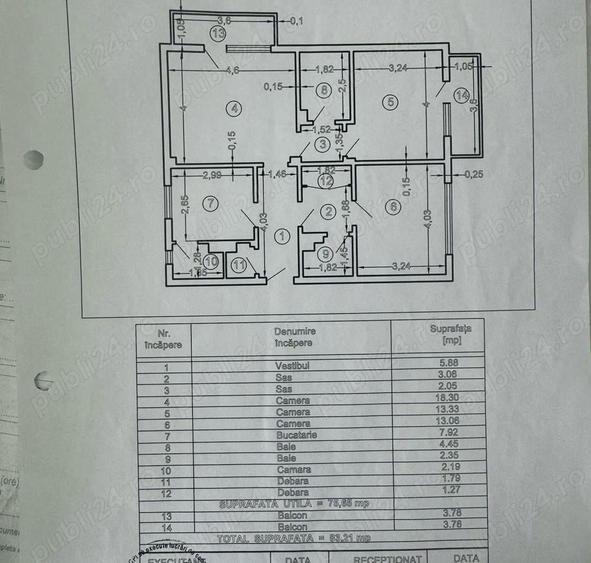3 camere Nicolae Cramfil (Aviatiei) - 10