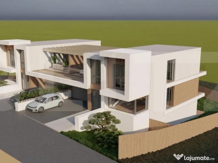 Teren cu autorizatie de constructie duplex, 1061 mp, zona Wo - 7