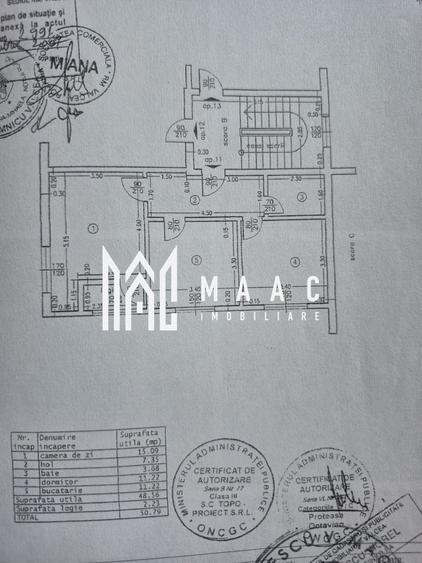 Apartament 2 camere | 52 mpu | Mansarda | - 8