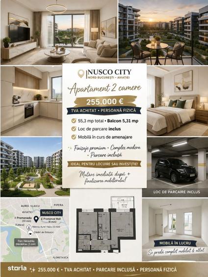 Apartament 2 camere | Nusco City | Nord Bucuresti - 2