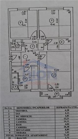 APARTAMENT SUPERB 3 CAM,  NERVA TRAIAN - 5