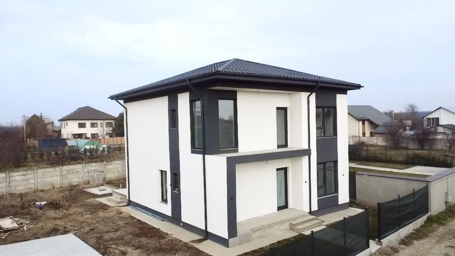 De vanzare vila individuala ''la alb'' 5 camere teren generos Corbeanca - Tamasi - 1