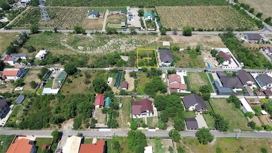 Teren in suprafata de 543mp, str Vlad Tepes - 7