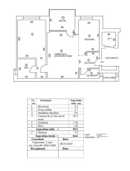 Apartament NOU Vanzare - 2 Camere - Dacia Eminescu - 10