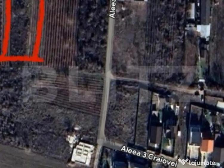 Teren 1822 mp, cu dubla deschidere, zona Carcea - 1