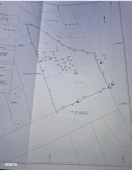 Teren intravilan cu deschidere din D1A - 2