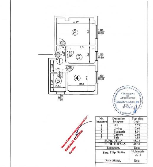 2 camere, gata de mutat, bloc 2013, 10 min metrou Leonioda , comision zero - 11