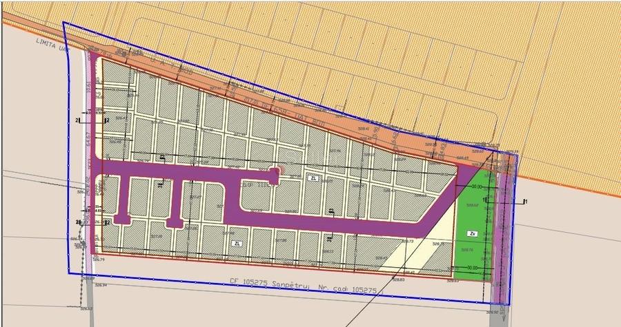 Teren Construcții intravilan de 31800 mp, în Sânpetru