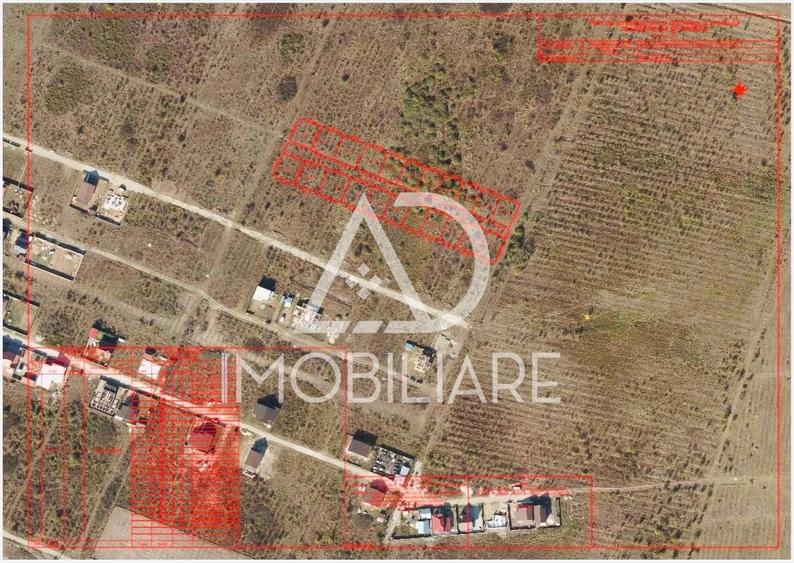 Teren Construcții extravilan de 300 mp, în Narciselor