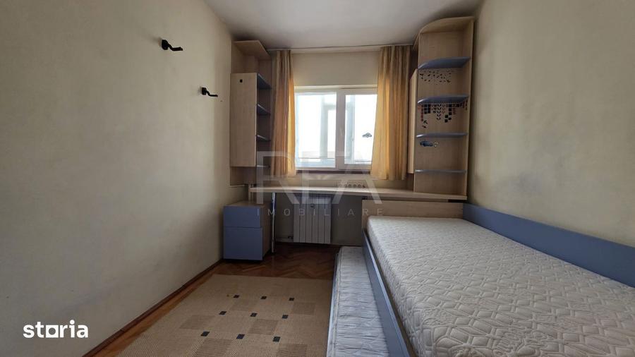 Apartament cu 3 camere decomandat, mobilat în Rahova
