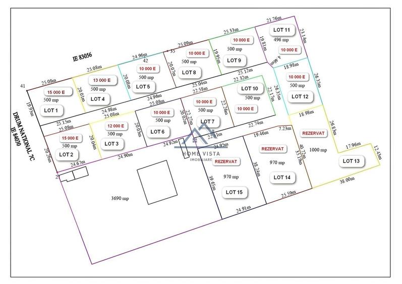 Teren intravilan Baiculesti Arges 500-1000 mp, 0% comision - 1