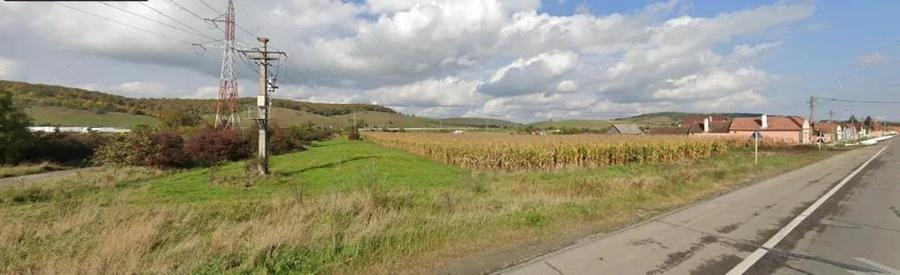 Teren intravilan CC cu CU 7000mp in Cristian la DN - 1