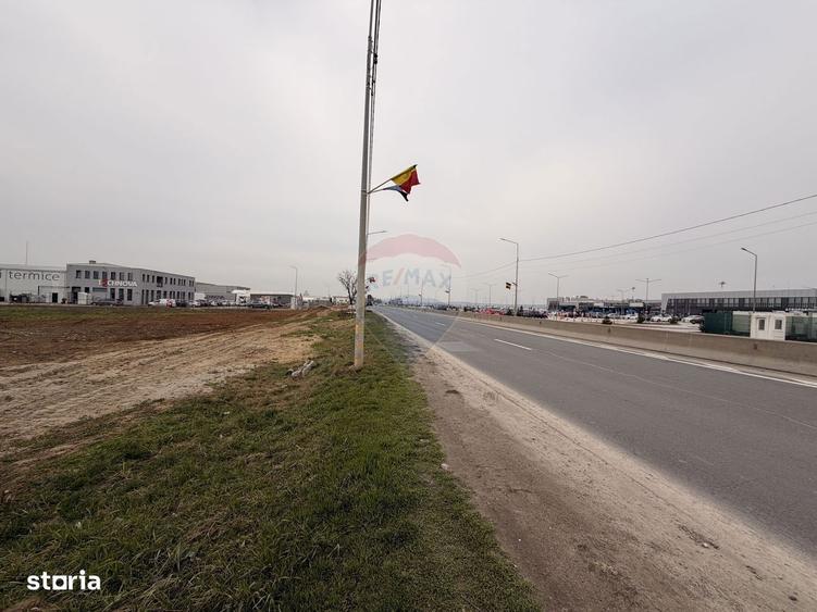 Teren 7,868mp, Aeroportul Oradea / DN E71/viitorul sens giratoriu - 9