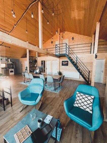 Proprietate deosebita, cabana in stil scandinav, 250 mp utili, Belis - 12