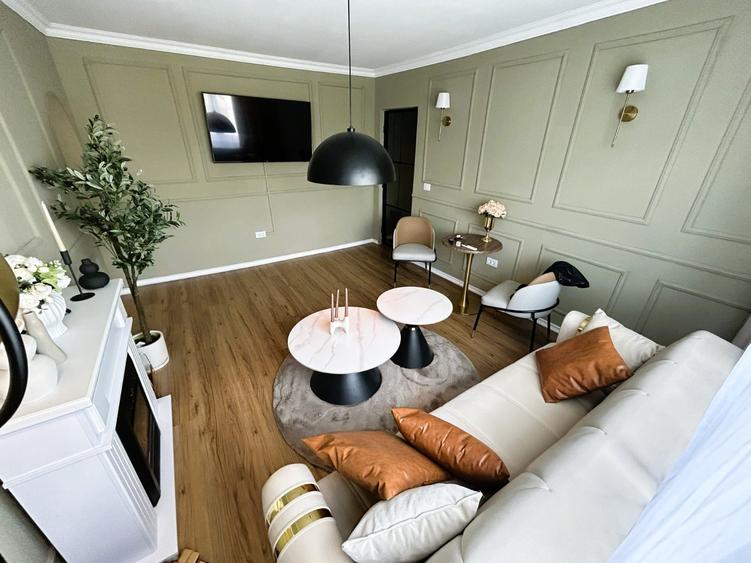 3 Cam-Cetatii-5 Min Centru--Mobilat Lux-Balcon-Centrala--54 MP-128.000 Euro ! - 3