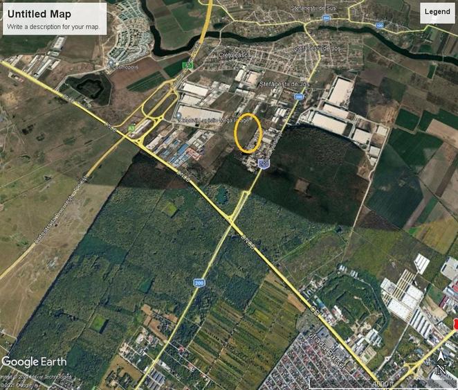 Teren Stefanestii de Jos soseaua de centura a Bucurestiului - 2