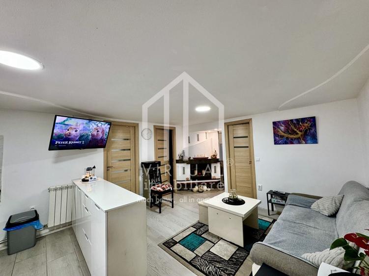 Apartament la casa cu 3 camere, 47mp utili, mobilat, Cisnadie - 3