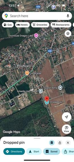 Teren intravilan 736 mp, Ciofliceni – Snagov, acces asfalt, lângă pădure și case