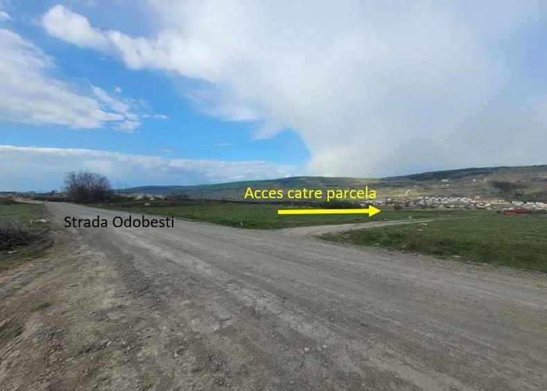 Teren extravilan langa strada Odobesti/ Livada Steluta - 4
