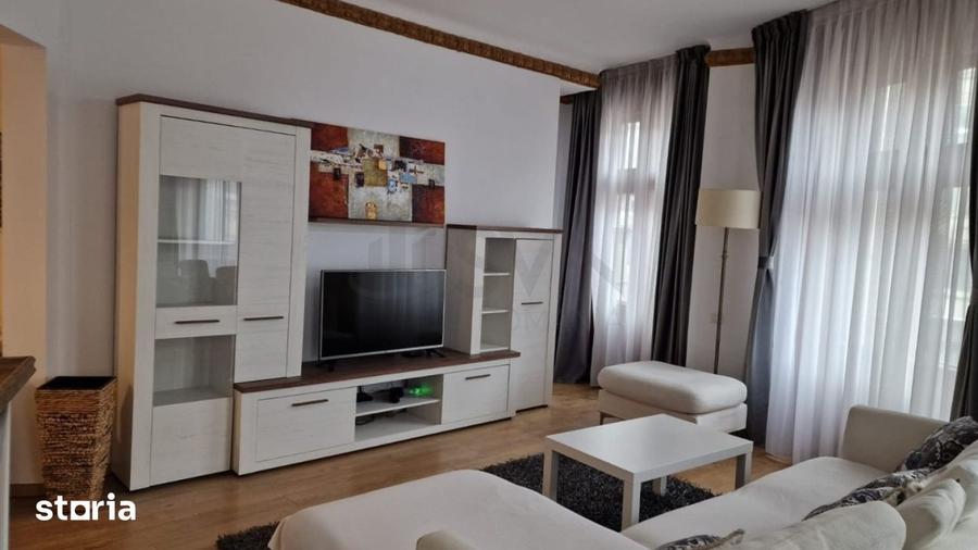 Apartament cu 2 camere, mobilat în Centrul Istoric
