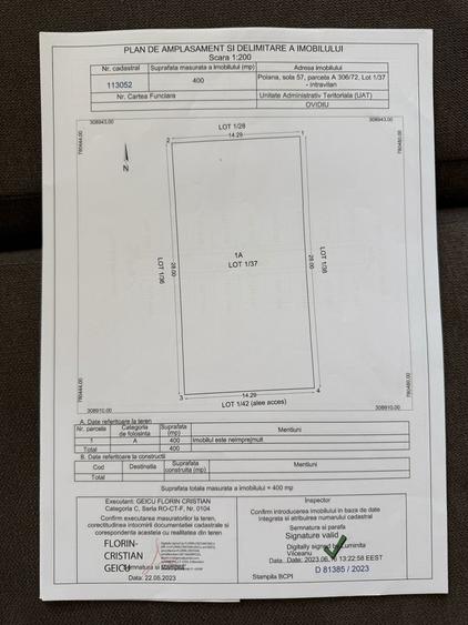 Teren intravilan 400m - Poiana, Constanta - 8