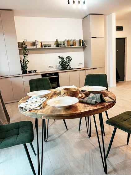 Apartament NOU, etaj 1, mobilat si utilat, 3 camere, comision 0 - 1