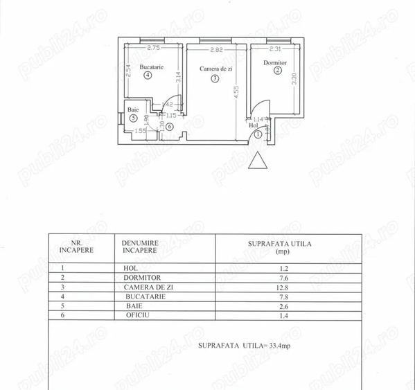 De vanzare Apartament 2 camere, confort 3A Zona Vest (Infra?irii), Ploie?ti De vanzare Apartament 2 camere, confort 3A Zona Vest (Infra?irii), Ploie?ti