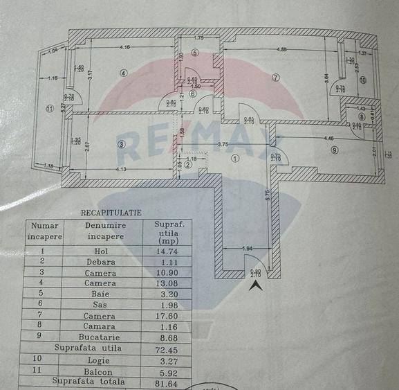 VANZARE 3 CAMERE DECOMANDAT cu VEDERE PANORAMICĂ LAC | ET 11 | 72mp - 17